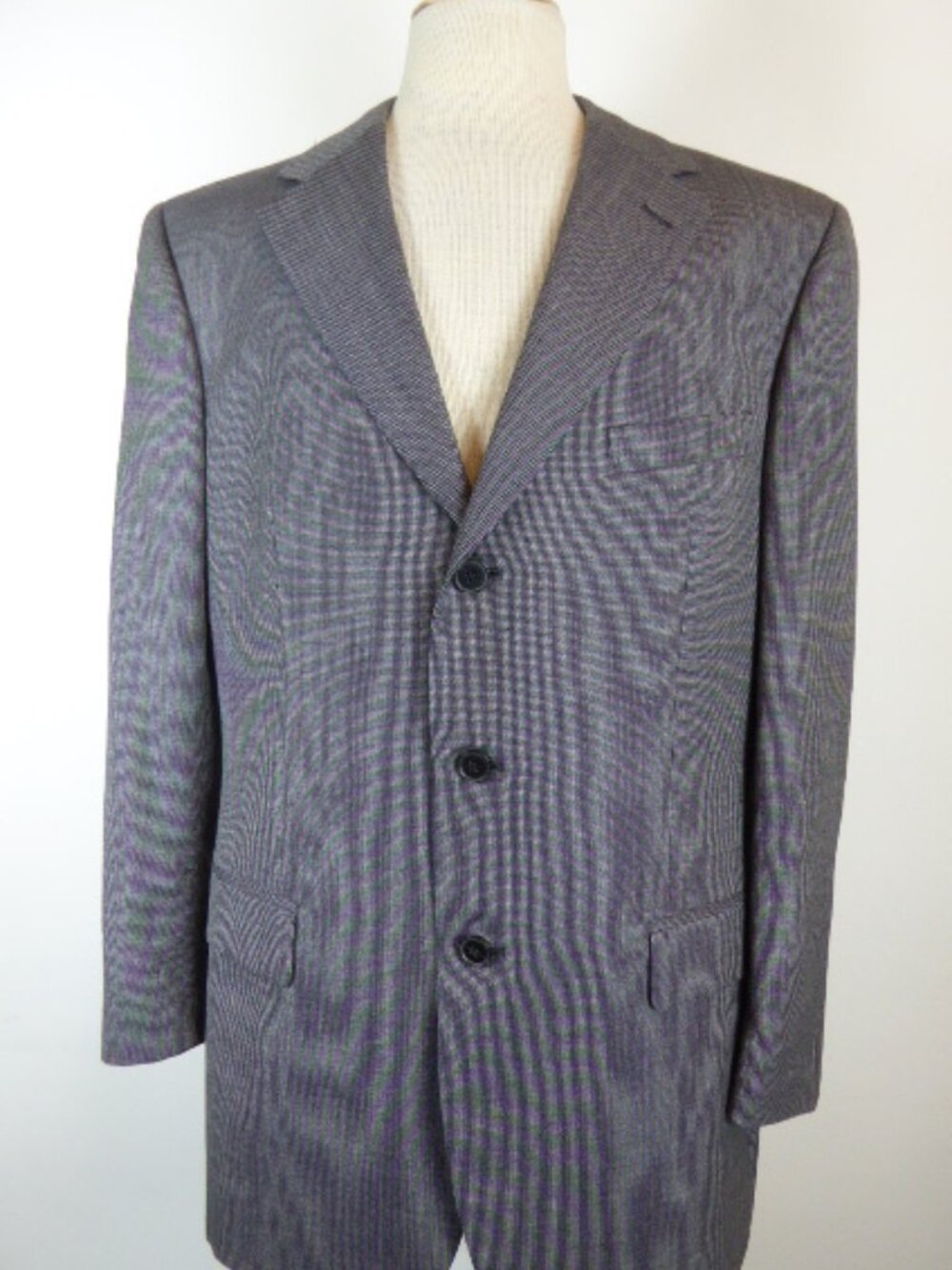 ERMENEGILDO ZEGNA Z jacket blazer wool silk 42 vintage